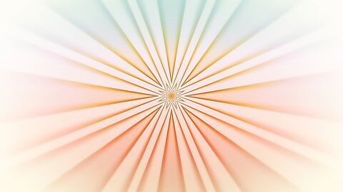 Abstraktes Bild von Strahlen