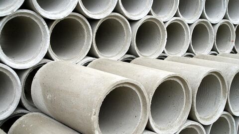 Kommunales Abwasser Abwasserrohre aus Beton