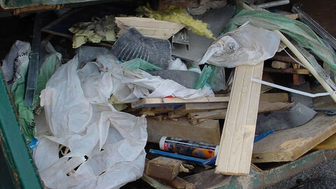 gemischte Bauabfälle