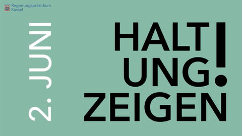 Haltung zeigen! 2. Juni Haltung zeigen!