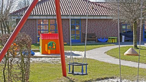 Kindergarten mit Spielwiese