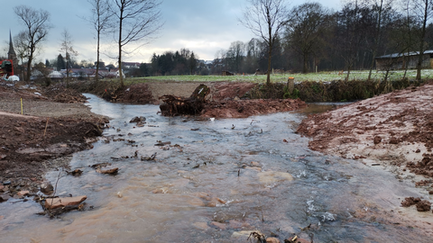 Aufweitung der Schweinfe