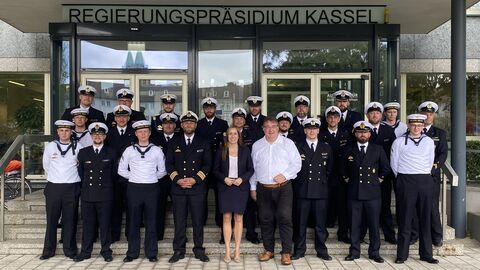 Gruppenaufnahme der Delegation