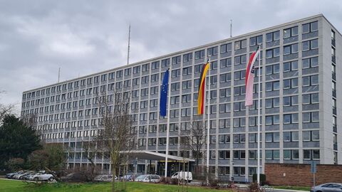 Regierungspräsidium Kassel Gebäudeansicht Am Alten Stadtschloss