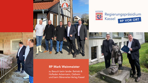 RP vor Ort in Kassel und im Schwalm-Eder-Kreis