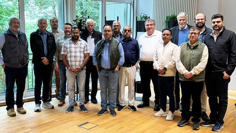 Indische Forstdelegation zu Gast