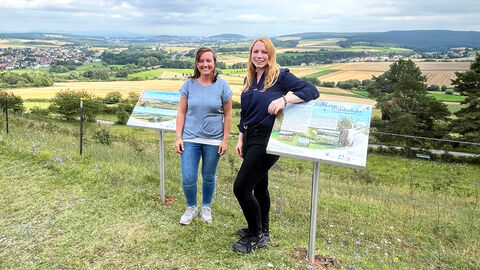 Neue Informationstafeln im Naturschutzgebiet „Kalkberge bei Großenlüder“ 