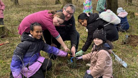 Ein Zeichen für den Walderhalt