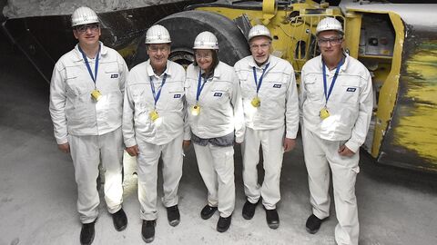 Präsidium der Regionalversammlung besucht das Werk Werra von K+S