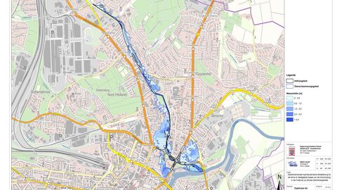 Überschwemmung Ahna