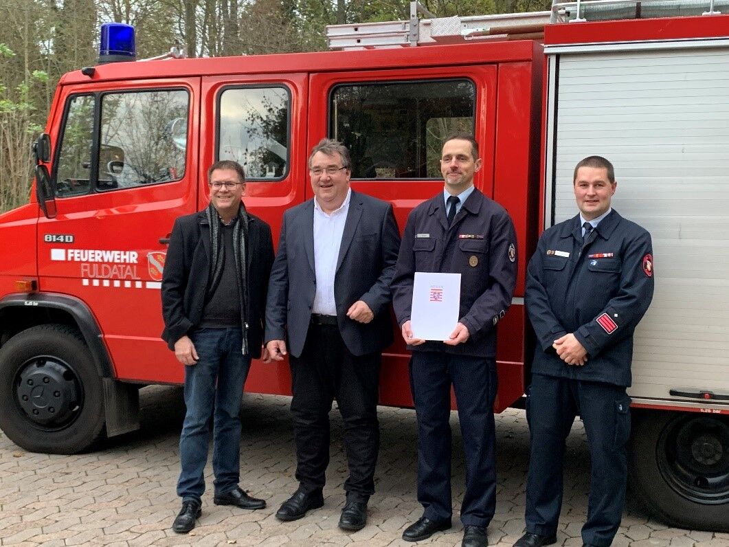 Neues Staffellöschfahrzeug für die Feuerwehr Rothwesten (Fuldatal) rp